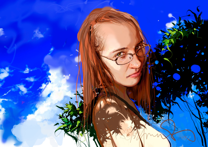 Charakter für die Comics.