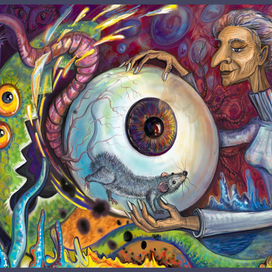 Старушка с мышеглазом