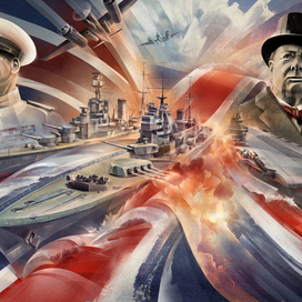 Постер Wargaming. Great Britain