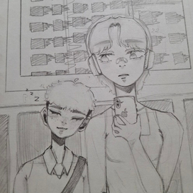 Студент случайно уснул на чужом плече