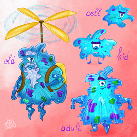 Блувер. Существо по марафону Эволюция