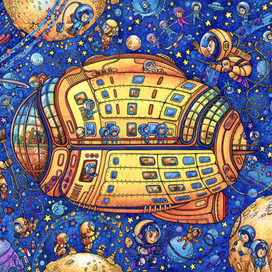 Виммельбух/КосмоСубботник