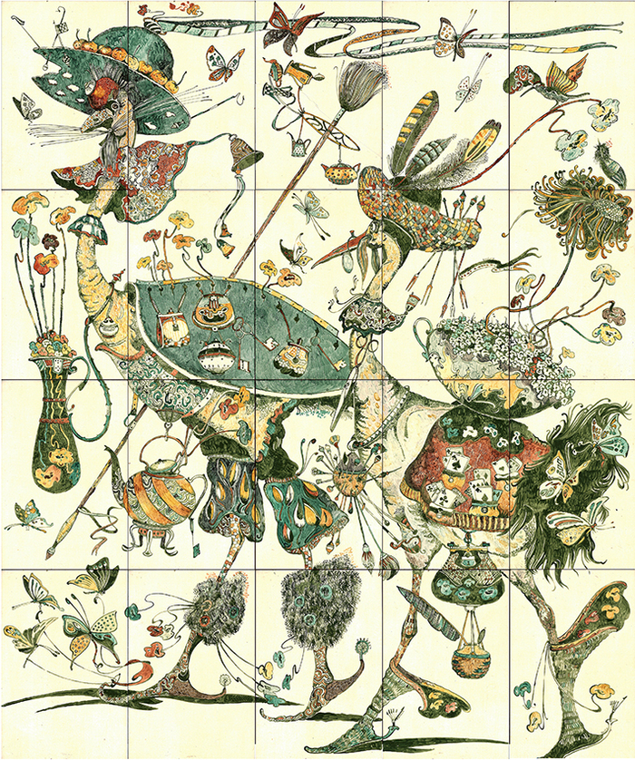 Журавль Кихот .