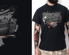 World of tanks t-shirt "Tiger-1"