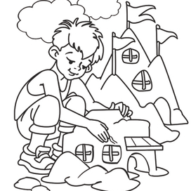 В.Осеева. Строитель