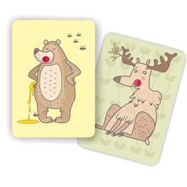 Игра карточная,  две в одной коробке «Дикий лес» и «Охотник