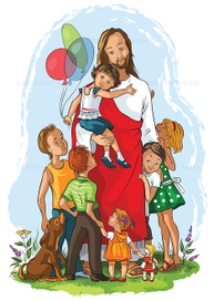 ХРИСТИАНСКИЙ СЮЖЕТ. ИИСУС И ДЕТИ