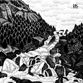 Водопад Учар. Река Чульча. Алтай.