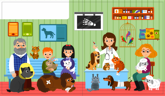 Иллюстрация для детской рабочей тетради