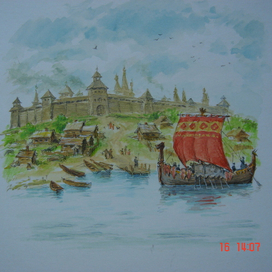 иллюстрация к альбому "Ярославль"