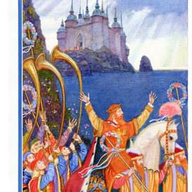 Н.Телешов. Белая цапля.