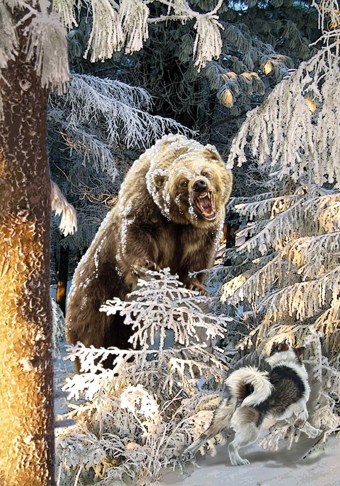 Медведь в окладе