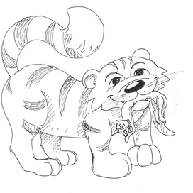 Бабр - символ Иркутска