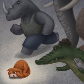 Пушистый комочек 