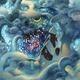 Дом Странствующего голубя. Зима