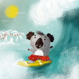 новый год для коалы 