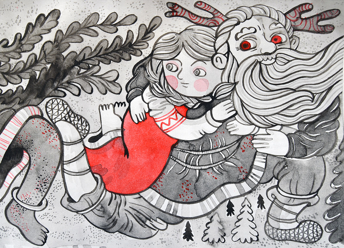 Кикимора_2ая иллюстрация