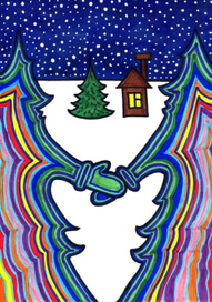 Новогодняя открытка