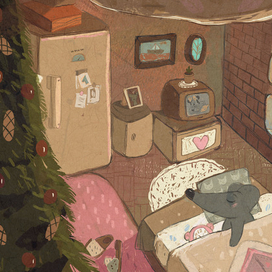 Новогодняя открытка