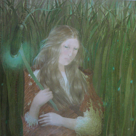 Серия  иллюстраций  к  &quot;Дюймовочке&quot; Г.Х. Андерсена