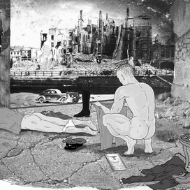 Иллюстрации к роману Ульяма Берроуза "Западные Земли"