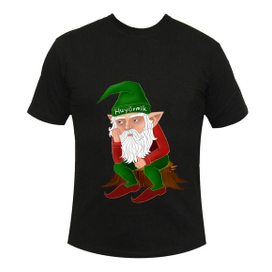 Принт для футболки "Huyormik"