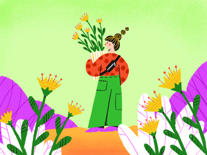 летние цветы