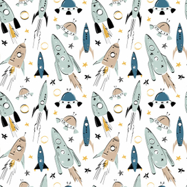 Космический паттерн Ракеты