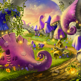 Грибная поляна