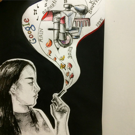 Портрет одногруппницы