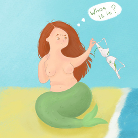 Русалочка в современном мире 