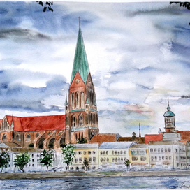 "Сквозь свинцовое небо."