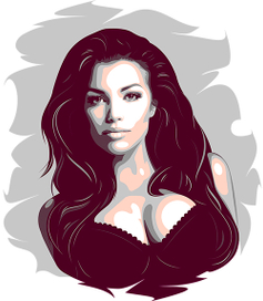 Векторный портрет