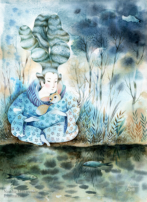 Девочка-лисичка