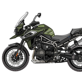 Мотоцикл TRIUMPH TIGER 1200