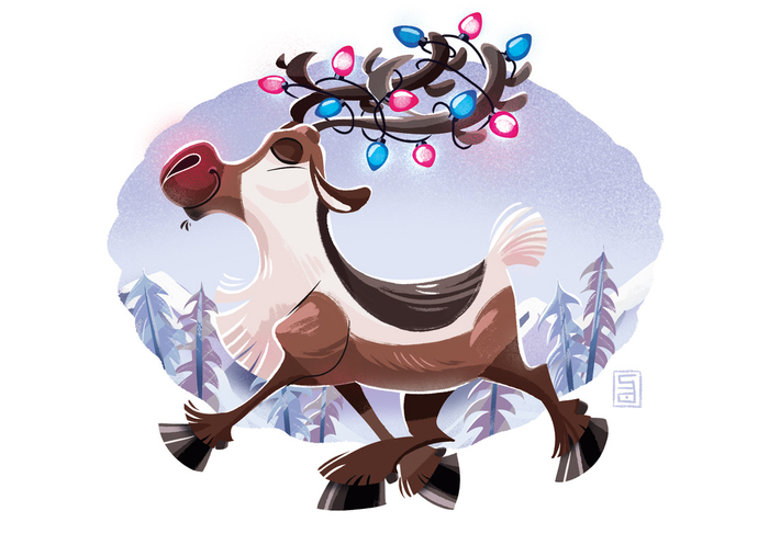 Северный олень