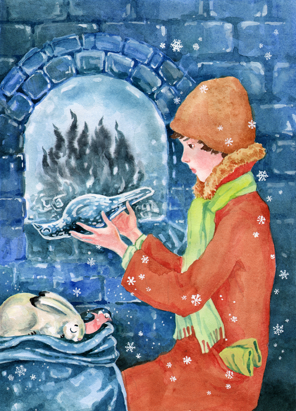 Иллюстрация к сказке "Два брата" Шварц