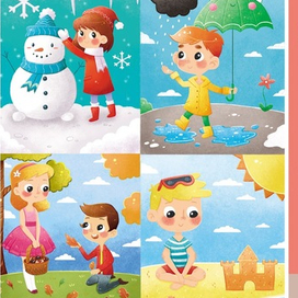 Времена года + анатомия 