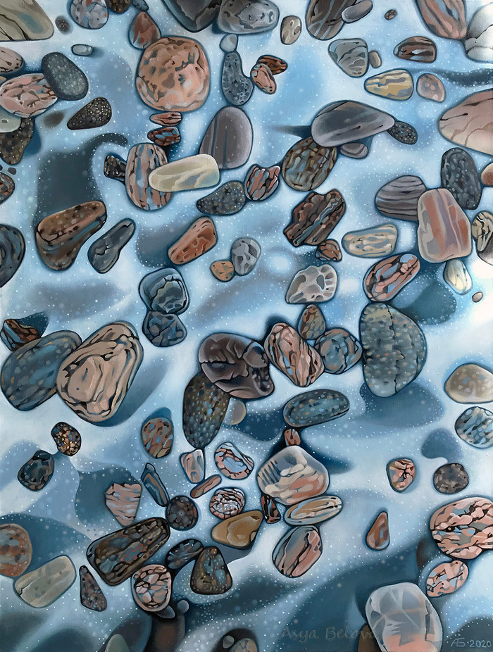 Зимние камешки