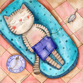 набегался устал наелся и спать