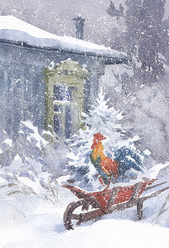 "Новогодний петух"