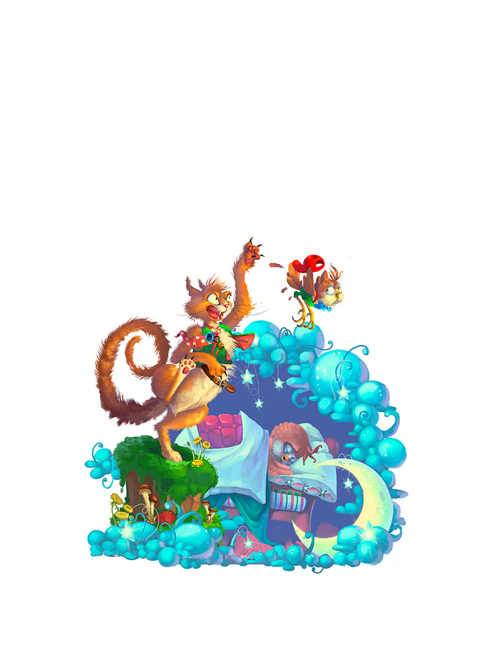 Иллюстрация не вошедшая в книгу