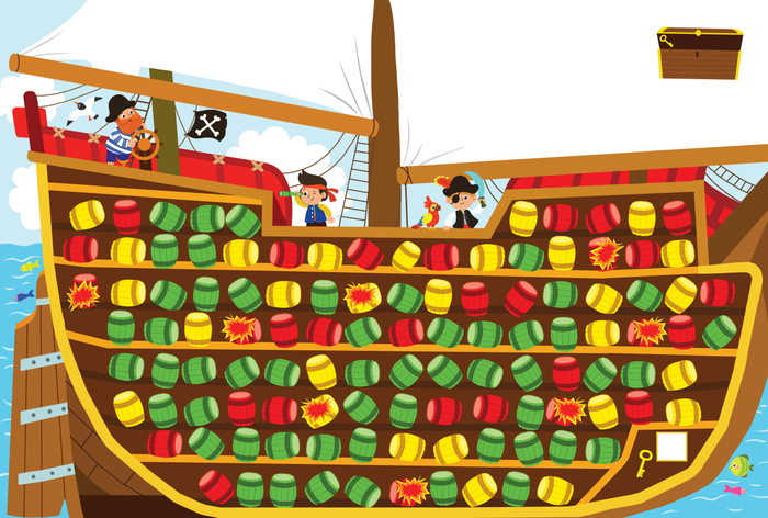 Лабиринт. Пиратский корабль