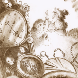 12 часов на каминной полке 