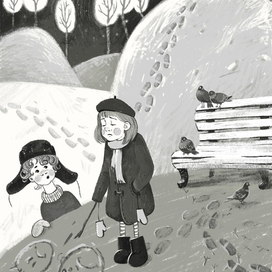 Иллюстрация к книге про Вихорку