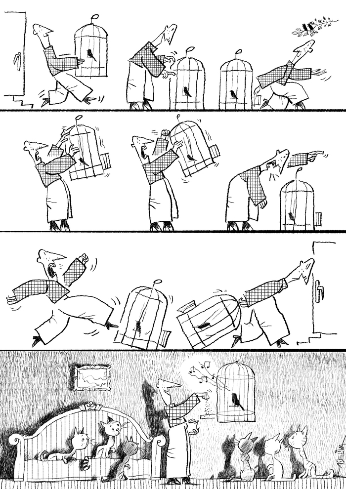 Свобода - она такая.. где покормят - там и хорошо