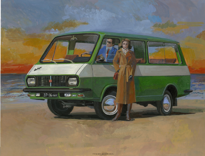 Балтийский закат (РАФ-2203)