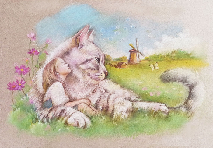 Только мы с котом