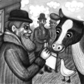 иллюстрация для проекта "Бажов.Графический роман"