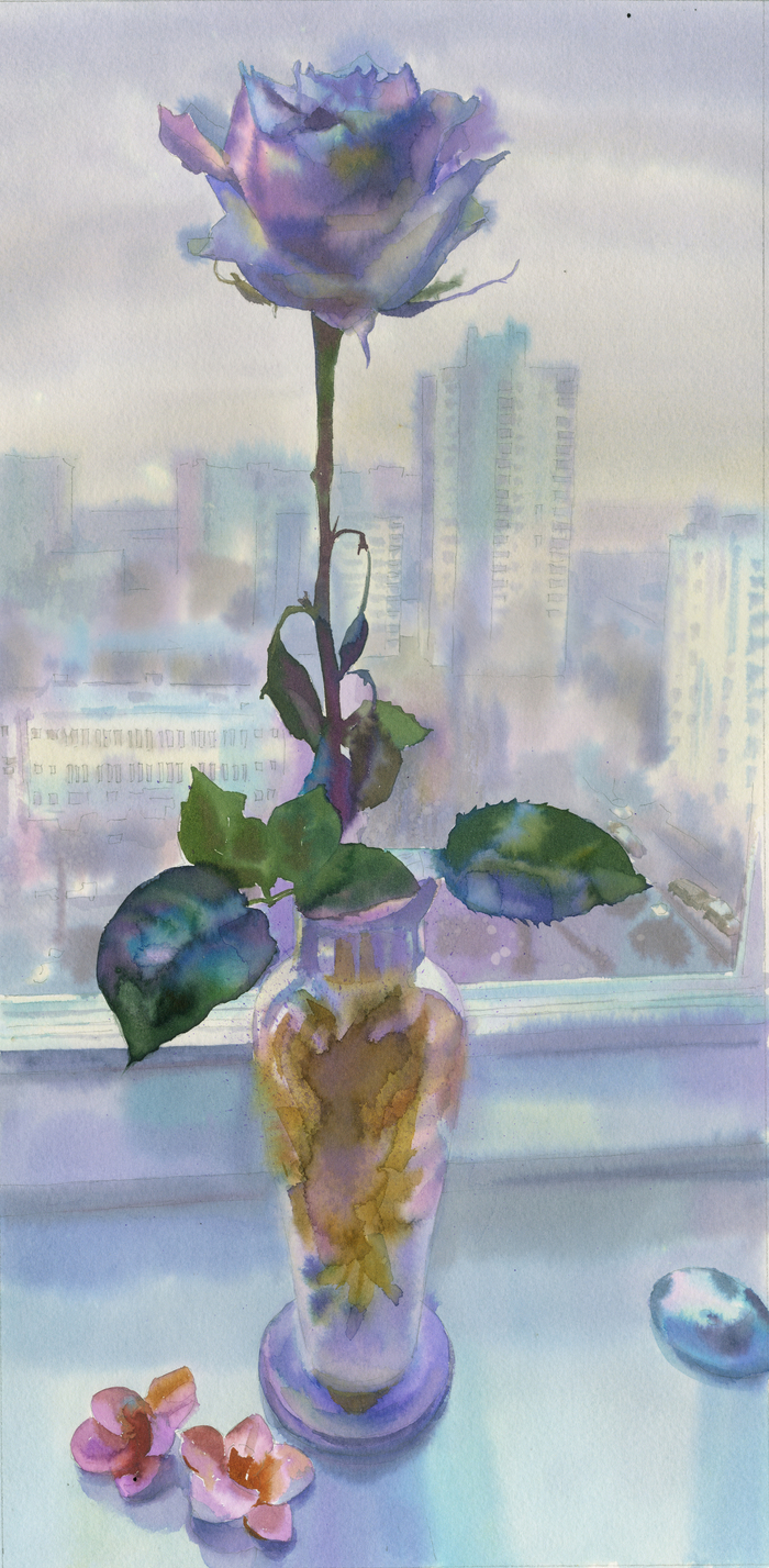 Одинокая роза